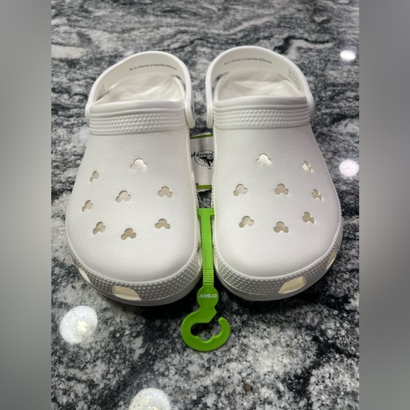 Disney Parks Mickey ears Crocs White M10/W12 - Picture 12 of 12